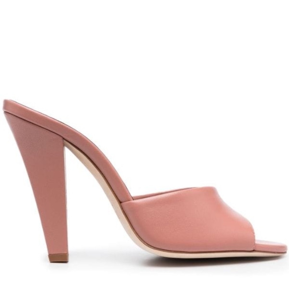 Paris Texas Olivia 120mm open-toe mules